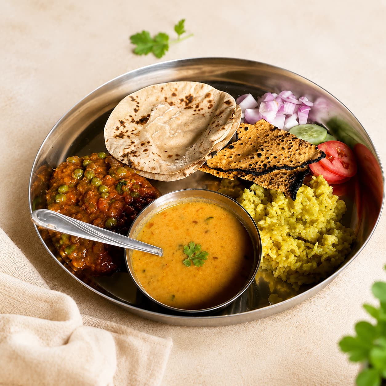 Complete Veg thali